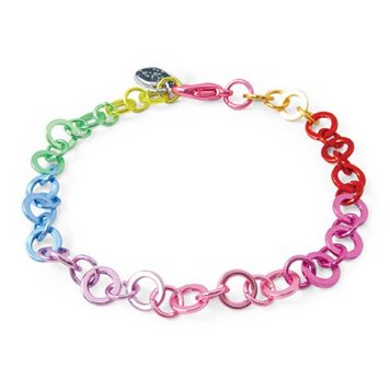 Charm It Charm It! Bracelet Rainbow Chain CIB304