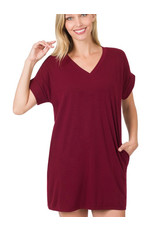 LATA Staple V-Neck Dress