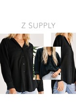Z Supply Z-Supply Lalo Gauze Button Up Top
