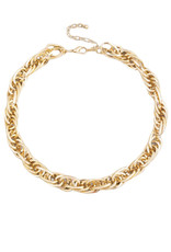 LATA Metallic Chain Necklace