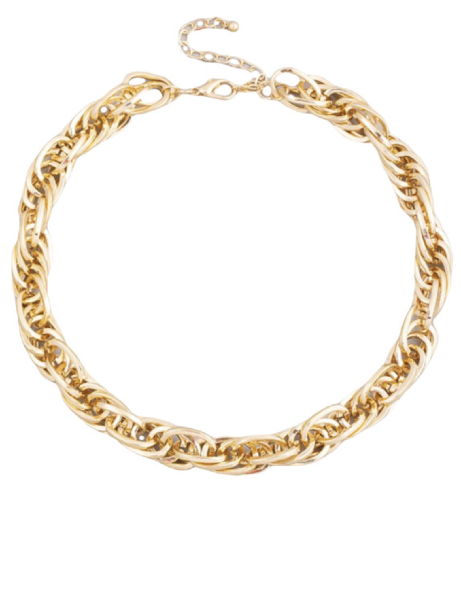 LATA Metallic Chain Necklace