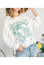 LATA Save the Earth Graphic Top