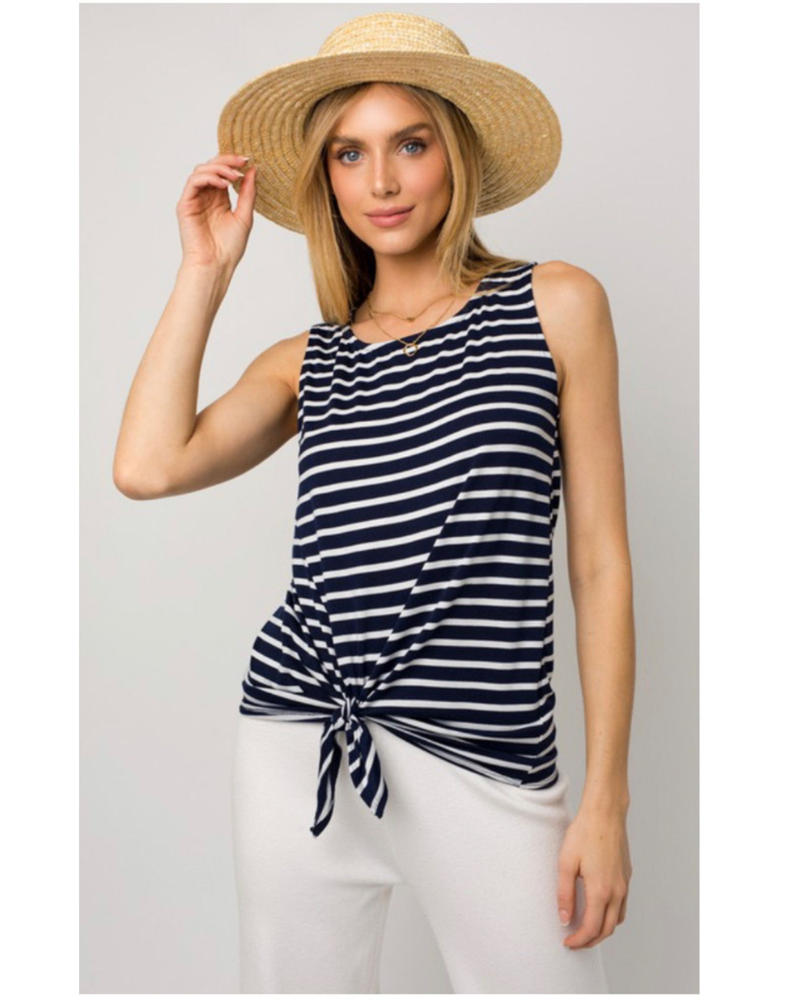 LATA Nautical Striped Tank