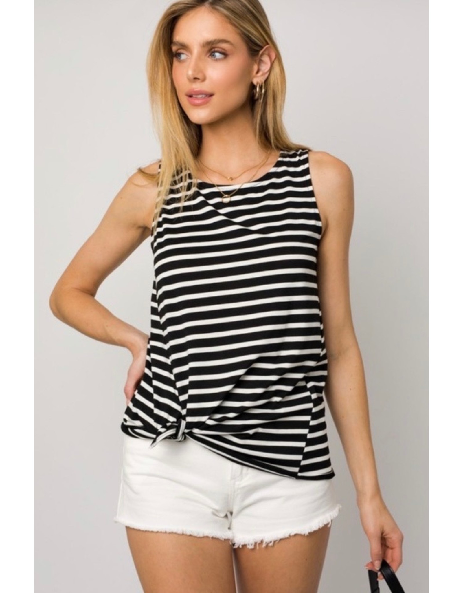 LATA Nautical Striped Tank