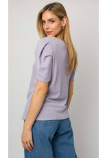 LATA Power Puff Sleeve Top