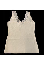 LATA Fitting In Lace Detailed Knit Tank