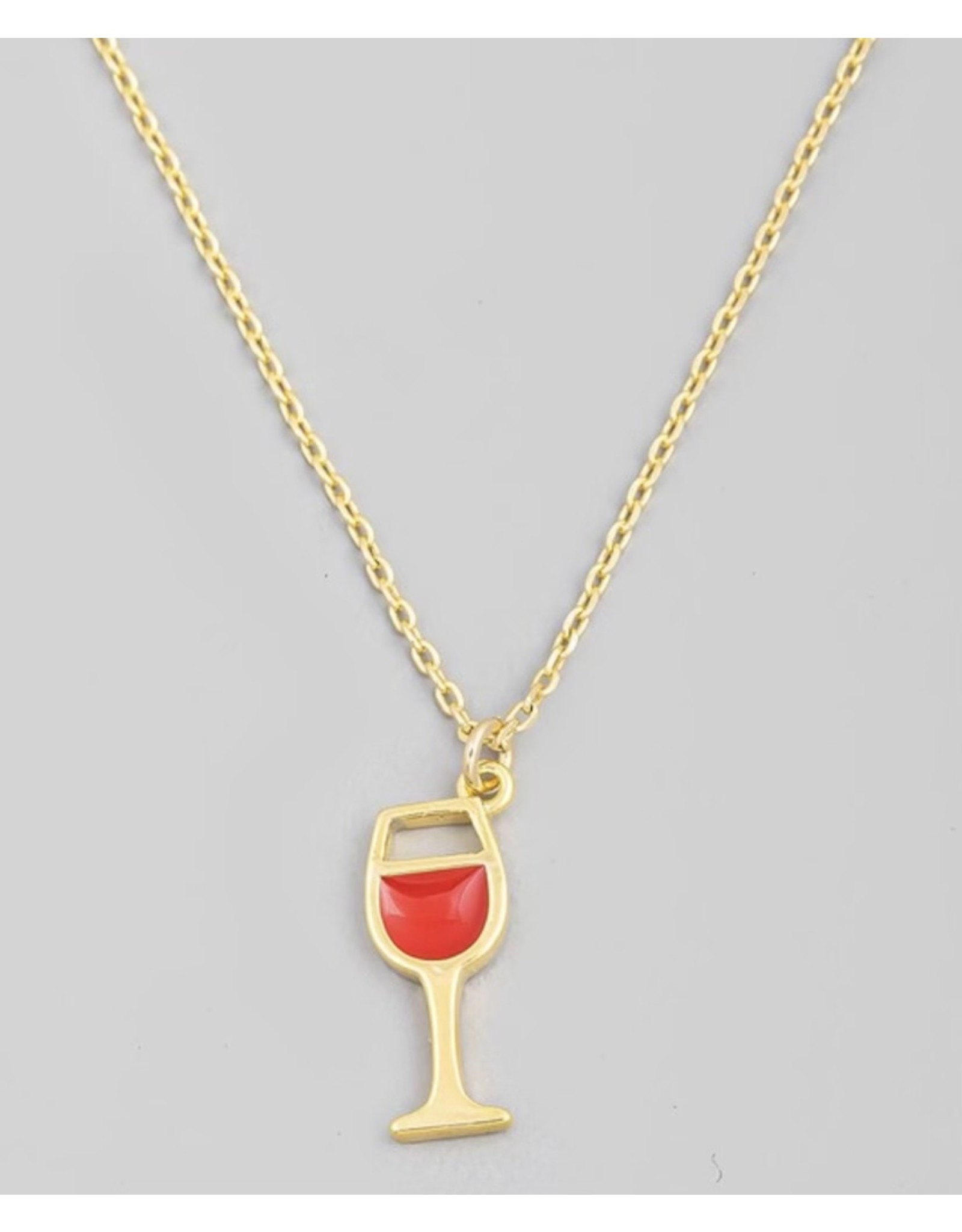 LATA Red Wine Necklace