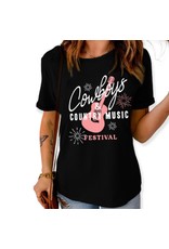 LATA Cowboys and Country Music Graphic Tee