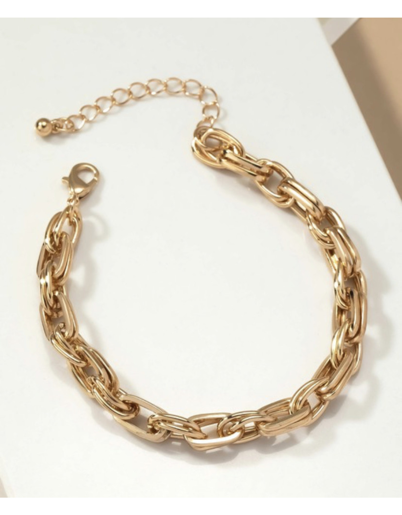 LATA Double Link Chain Bracelet