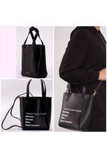 LA Trading Co LATC I Speak Fluent French Bucket Bag LA Trading Co LATC I Speak Fluent French Bucket Bag