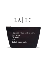 LA Trading Co LATC I Speak Fluent French Pouch