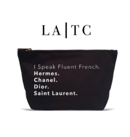 LA Trading Co LATC I Speak Fluent French Pouch