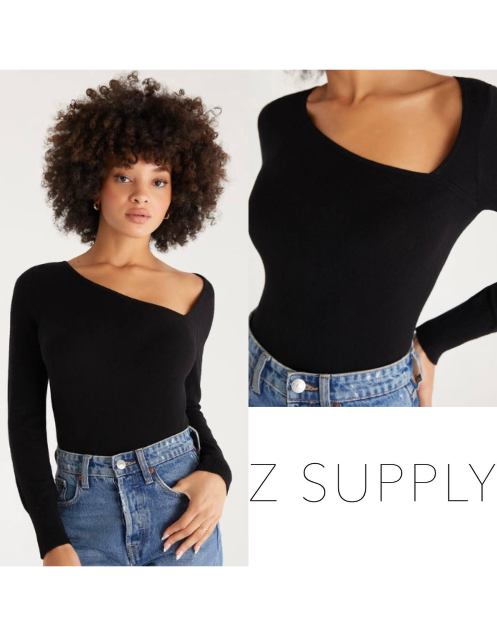 Z Supply Z Supply Karlie Asymmetrical Sweater