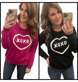 LATA XOXO Crewneck Sweatshirt