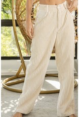 LATA Corduroy Wide Leg Pants