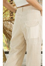 LATA Corduroy Wide Leg Pants