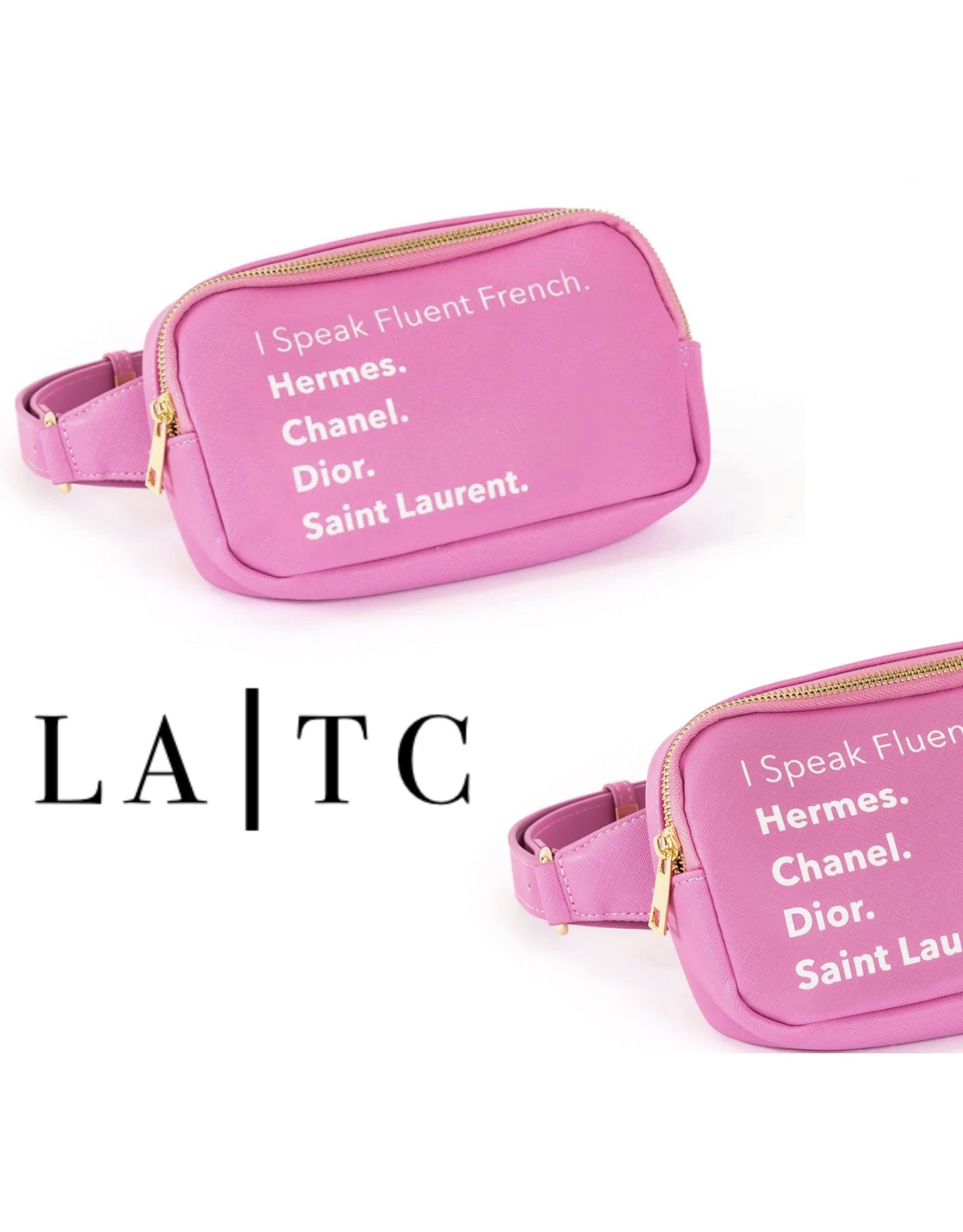 LATC Pink Fluent French Fanny - LA Trends Addict