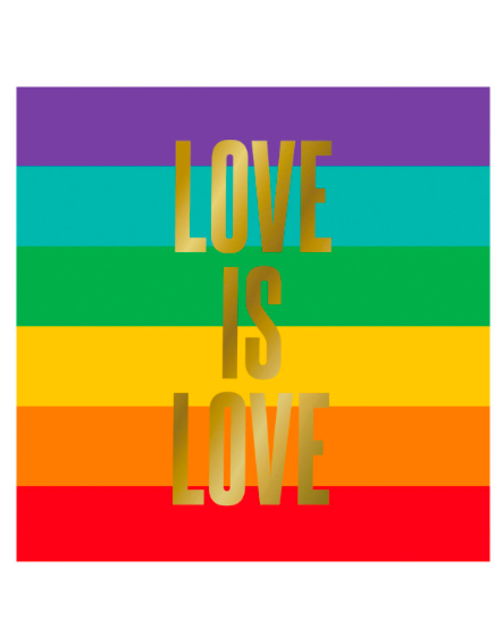 Santa Barbara Design Studio Love is Love Napkins