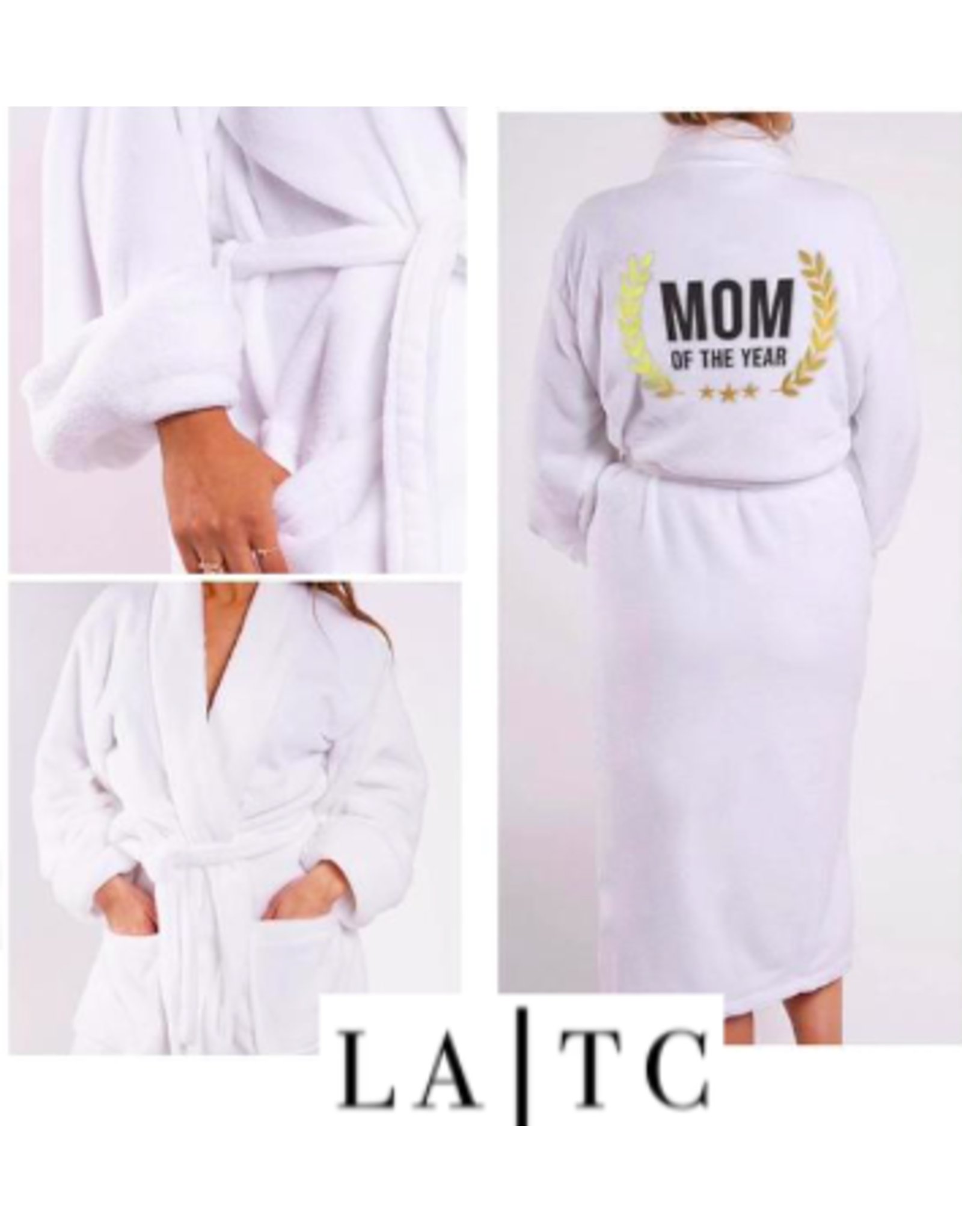 LA Trading Co LA|TC Mom of the Year Plush Robe