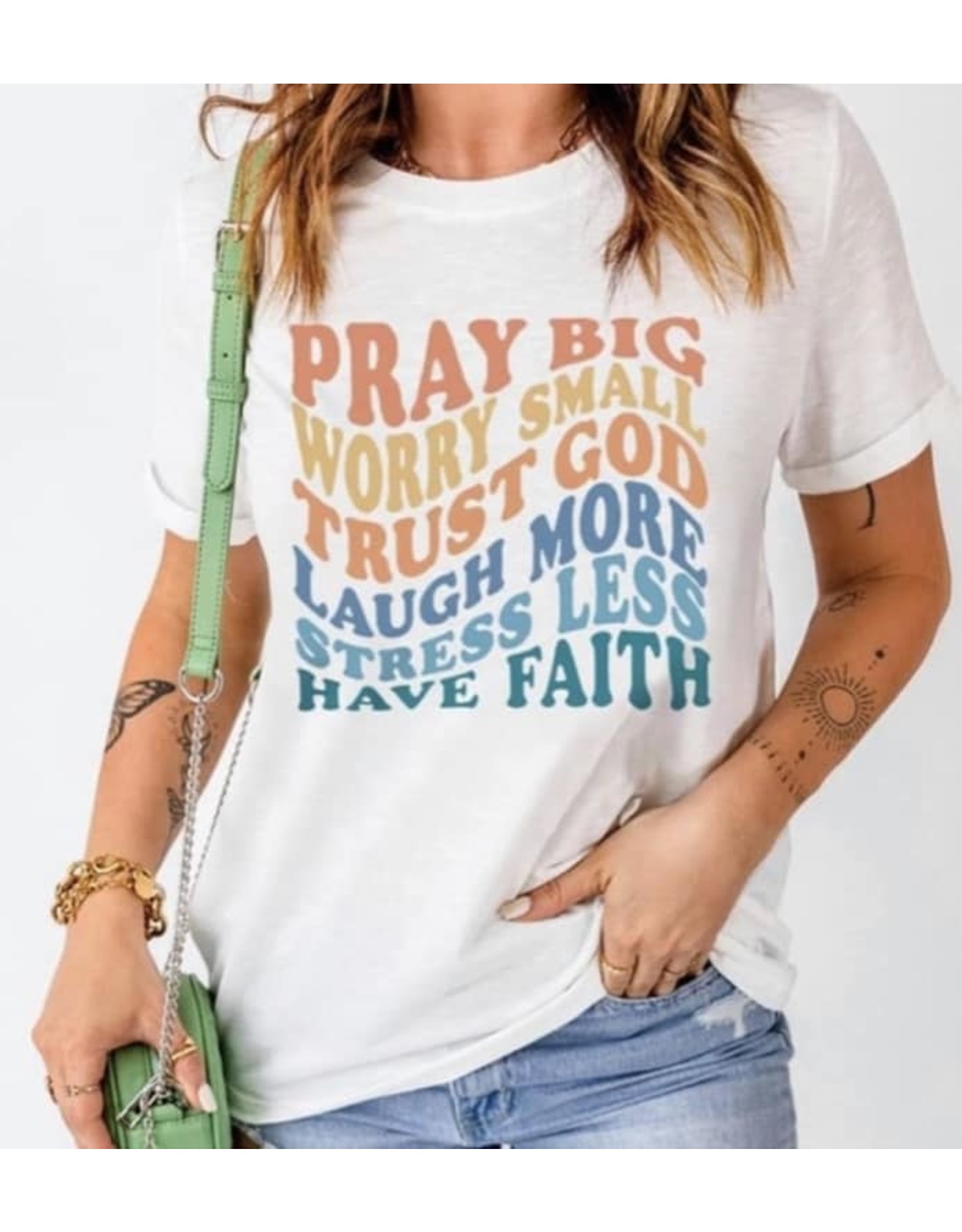 LATA Pray Big... Graphic Tee