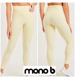 Mono b Soft Sunshine Yellow Leggings