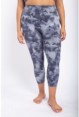 Mono b watercolor leaves high waist leggings