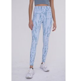 Mono b brush strokes high waist leggings APH-A1210