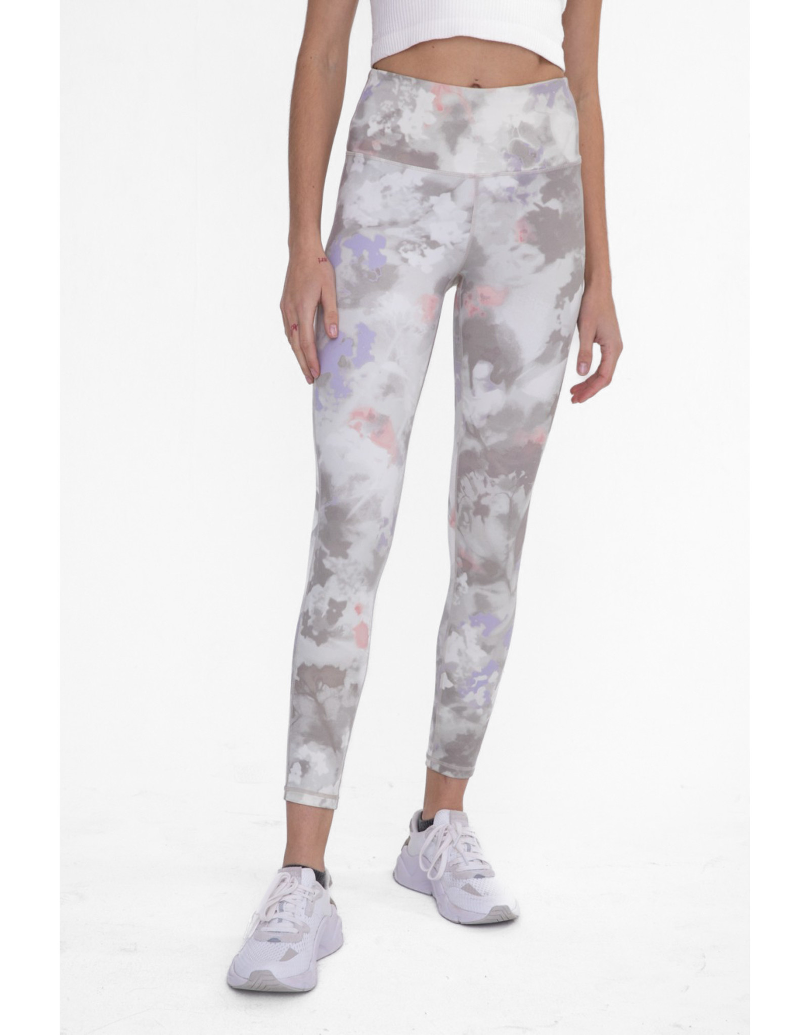 Mono b watercolor floral high waist leggings APH-A1276 - LA Trends