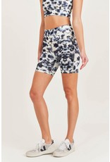 Mono b Inkblot Kaleidoscope high waist shorts APH3111