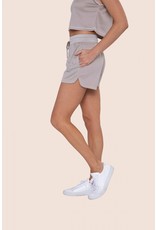 Mono b micro-perforated track shorts with split side hem AP-B0386 AP-B0386