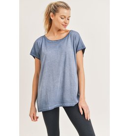 Mono b oversized mineral washed tee KT-A0437