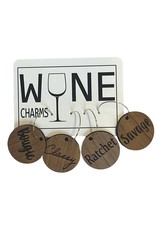 LATA Wooden Wine Charms