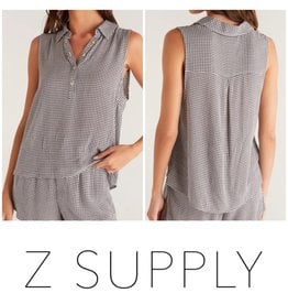 Z Supply Z Supply Harper Gingham Top