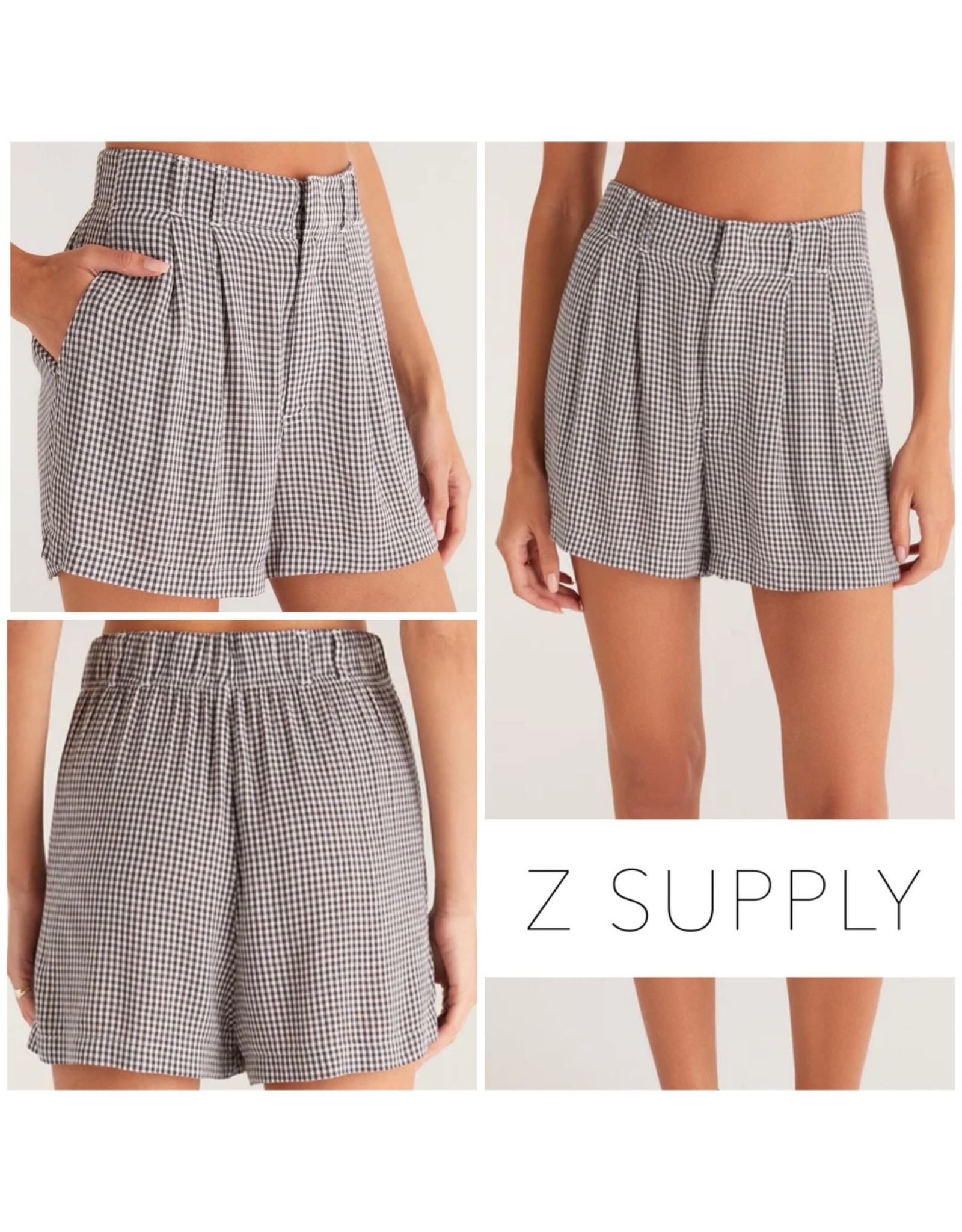 Z Supply Z Supply Farrah Gingham Shorts