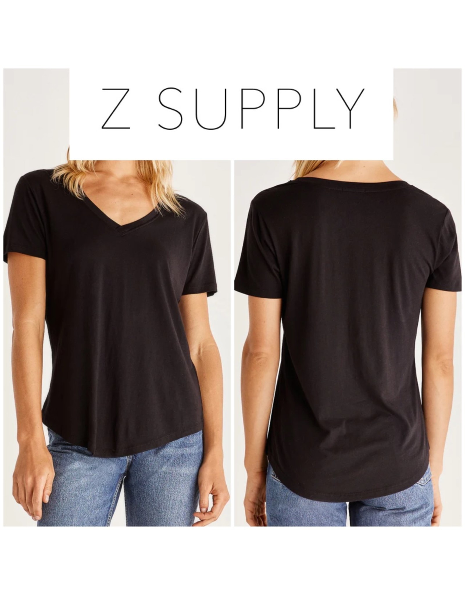 Z Supply Z Supply Kasey Modal V Neck Tee