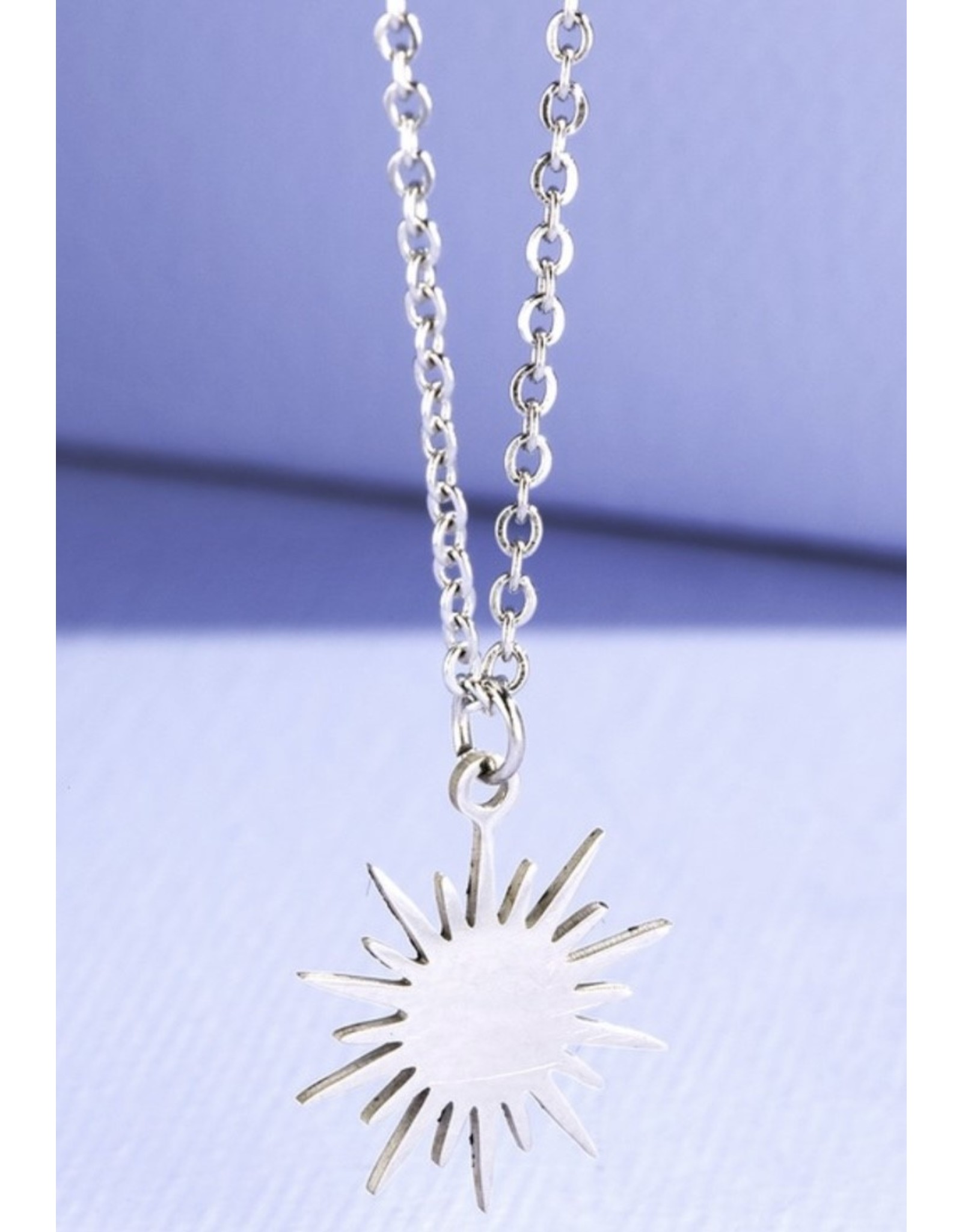 LATA Necklace dainty sun charm design