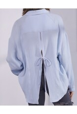 LATA Woven cut out shirt