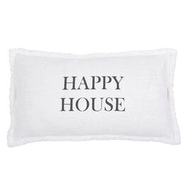Face to Face Rectangle Sofa Pillow - Happy House