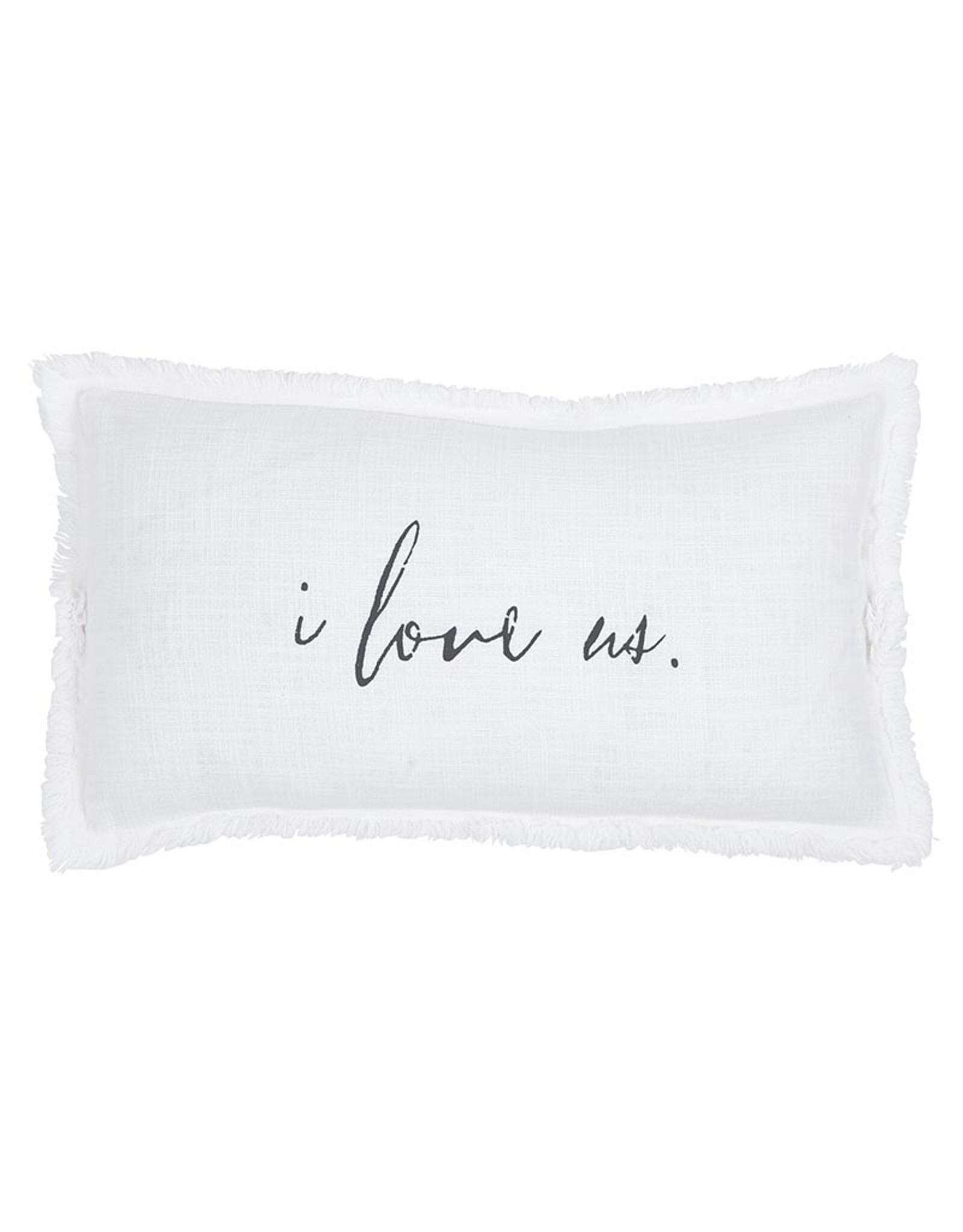 Face to Face Face To Face Rectangle Pillow - I Love Us