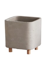 Santa Barbara Design Studio Square pot with legs - medium