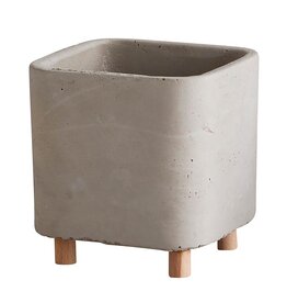 Santa Barbara Design Studio Square pot with legs - medium