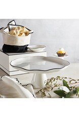 Santa Barbara Designs Ceramic bowl white & black