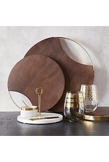 Santa Barbara Designs Wood + Brass Board