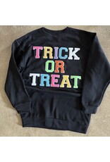 LATA Soft Chenille Trick or Treat Sweatshirt LATA Soft Chenille Trick or Treat Sweatshirt