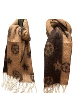 LATA Look for less two tone scarf