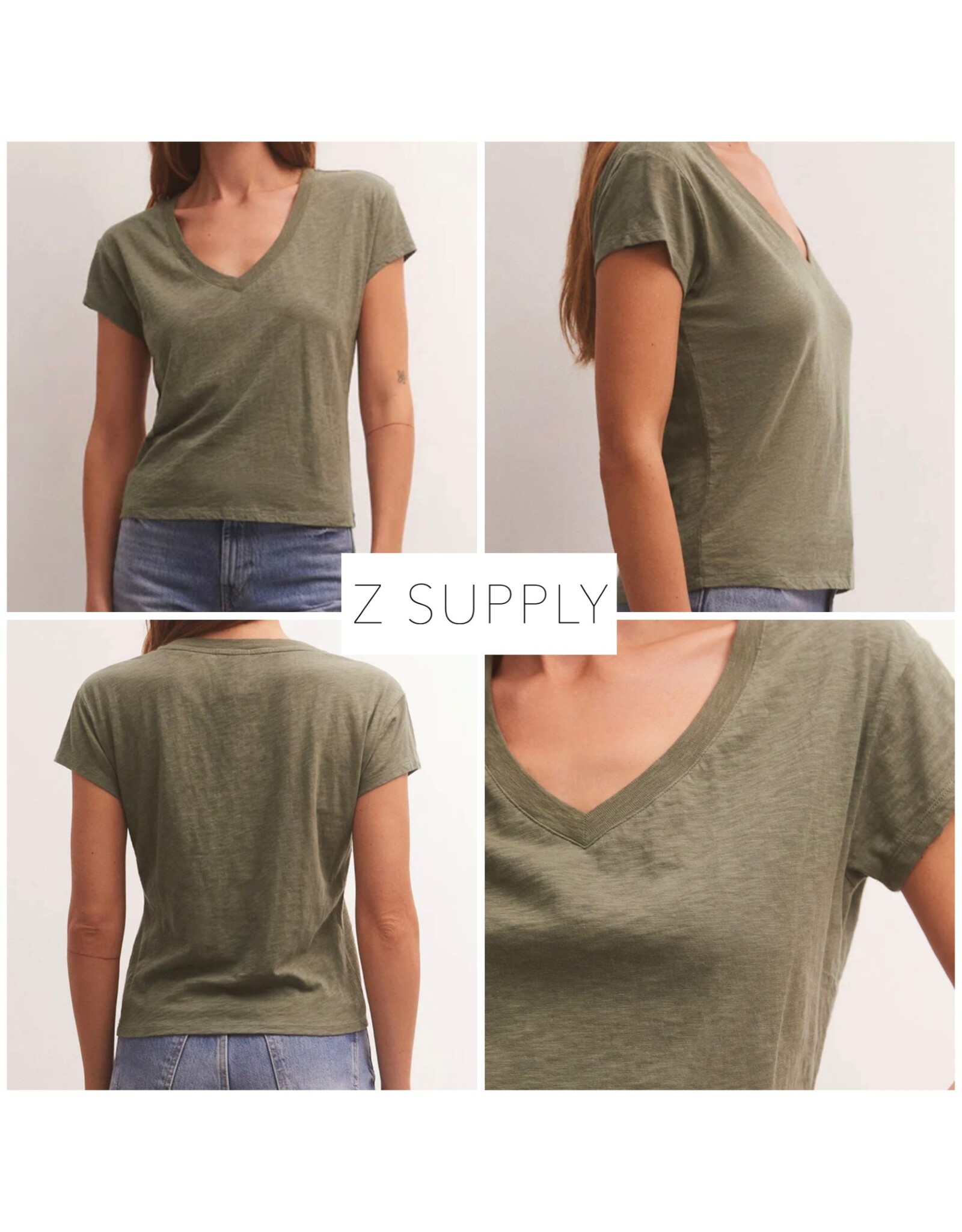 Z Supply Z Supply Modern V-neck Tee ZT233999