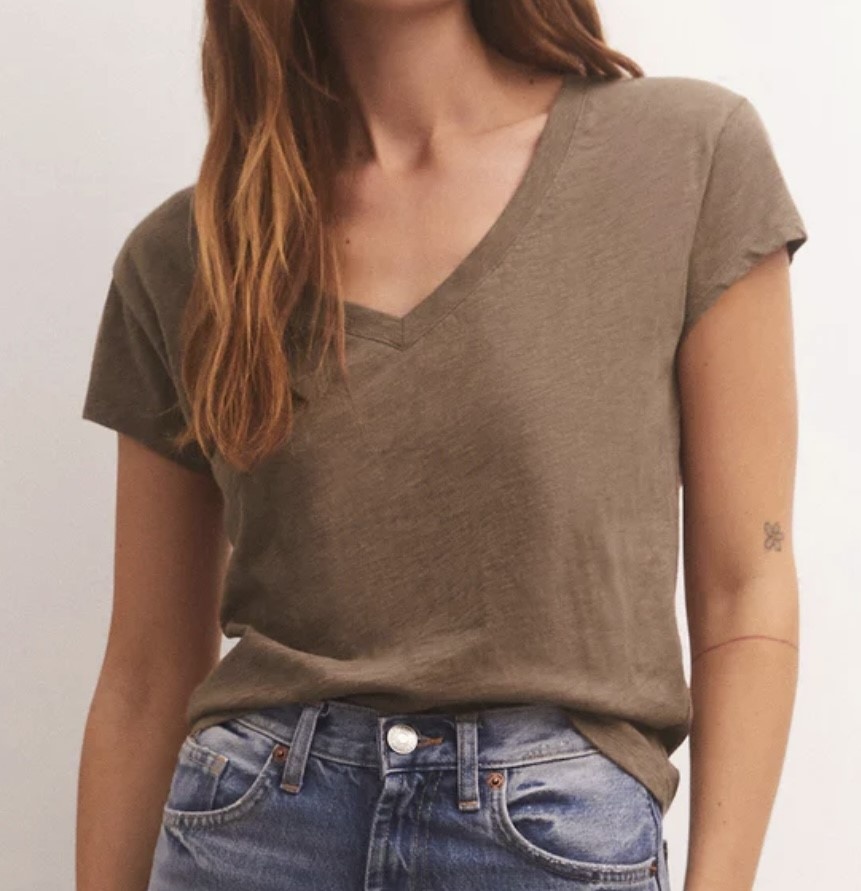 WMNS) COMME des GARCONS PLAY Mini Logo Tee 'White' AZ-T199-051-2