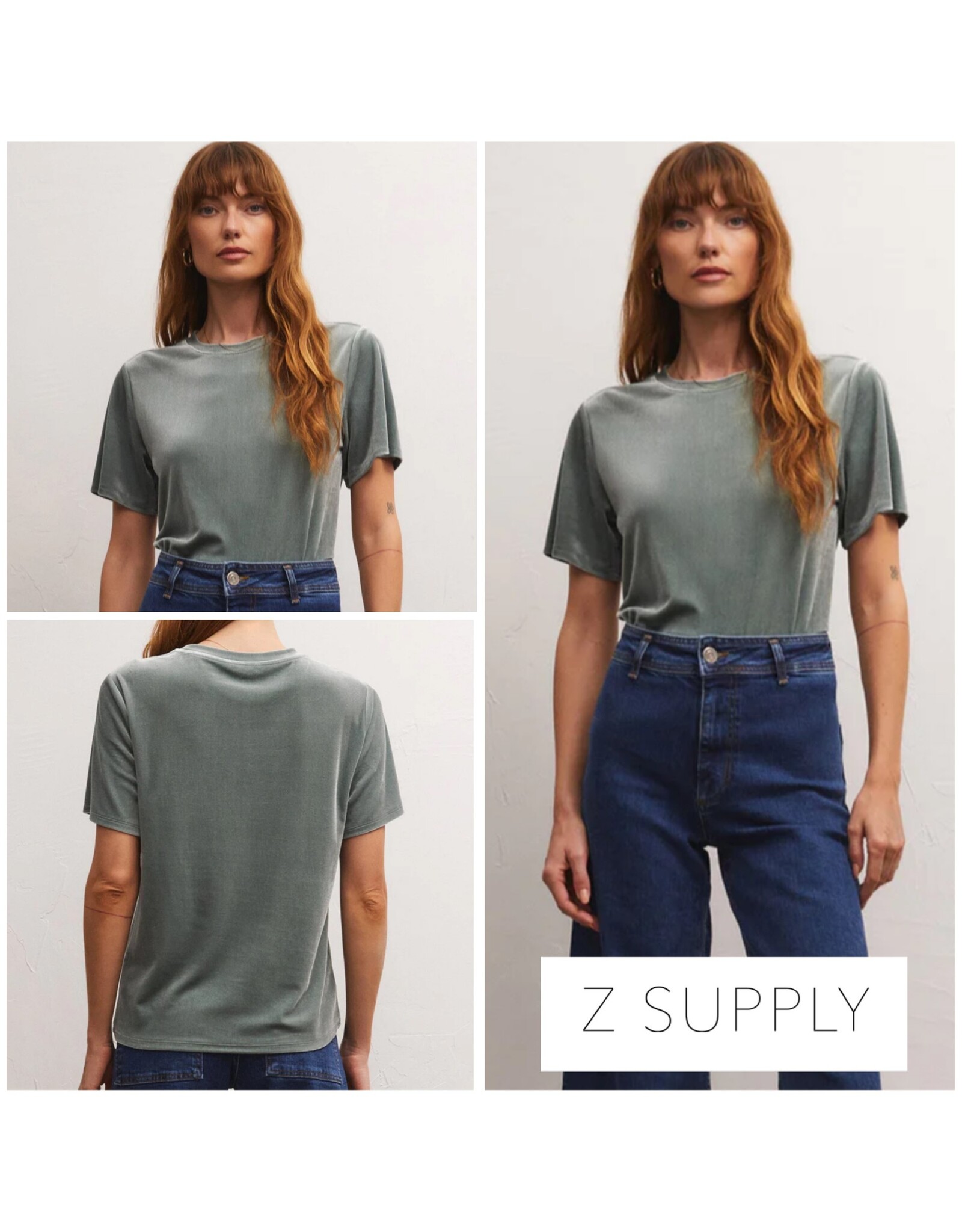 Z Supply Z Supply Simone Velvet Top  ZT234232