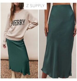 Z Supply Z Supply Europa Poly Sheen Skirt