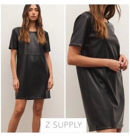 Z Supply Z Supply London Faux Leather Dress